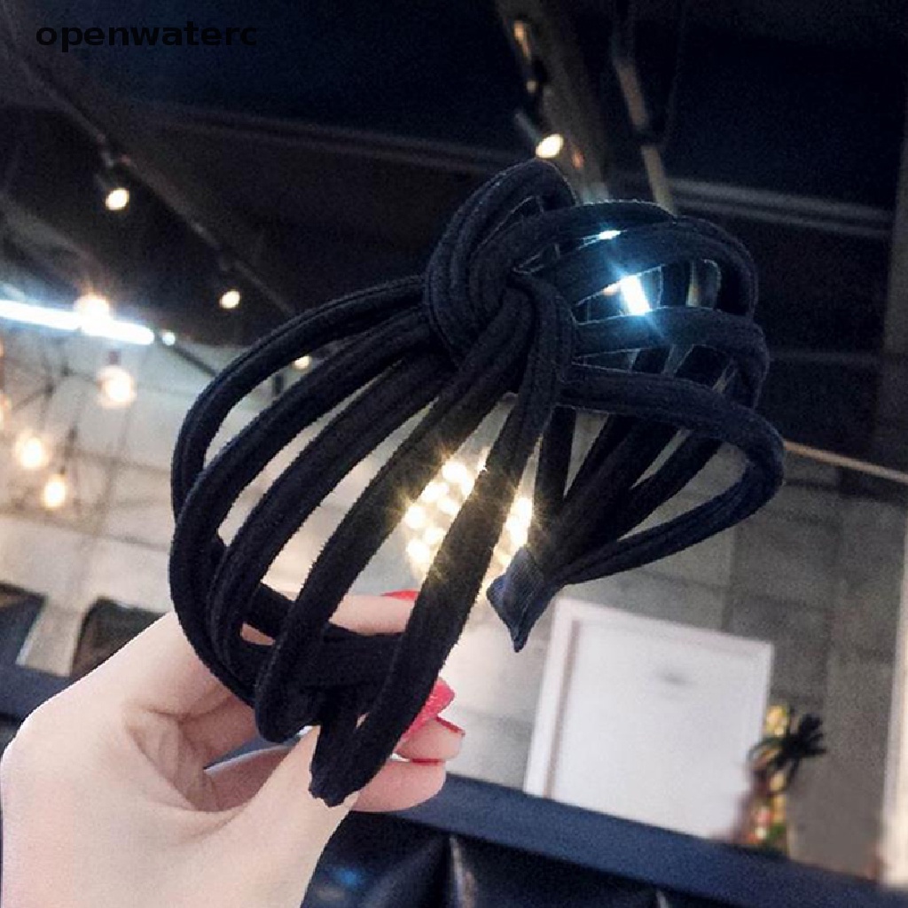 Cài Tóc Dạng Xoắn Thắt Nơ Chéo Thời Trang Cho Nữ