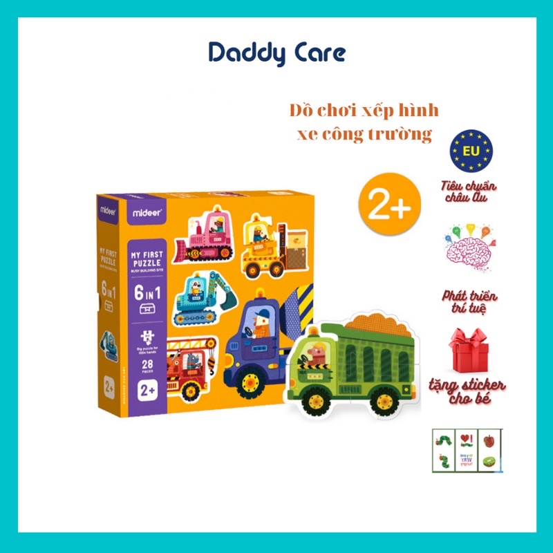 Keo Dán Thủ Công, Hồ Dán Mideer Puzzle Sticker Cho Bé