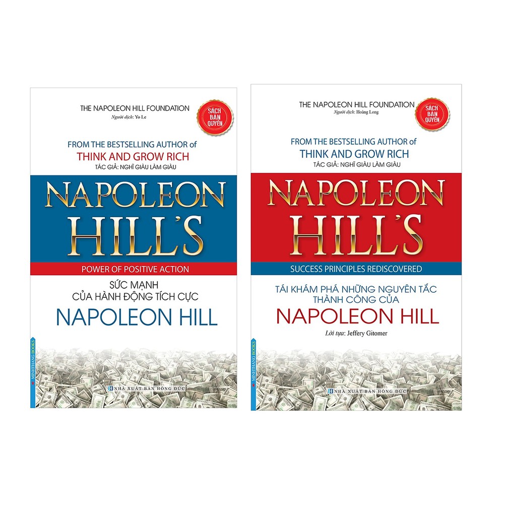 Sách - Combo Sức Mạnh Của Hành Động Tích Cực Napoleon Hill + Tái khám phá những nguyên tắc thành công của Napoleon hill