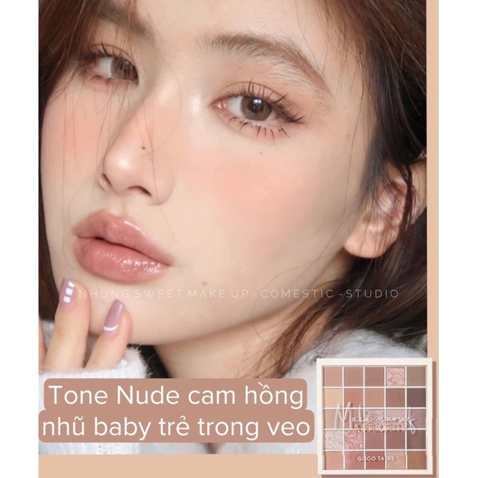 BẢNG MẮT tone nude 🩰được NhUng sử dụng nhiều nhất thời gian gần đây