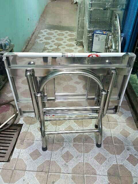 Bàn inox 50x80 lùn loại 1