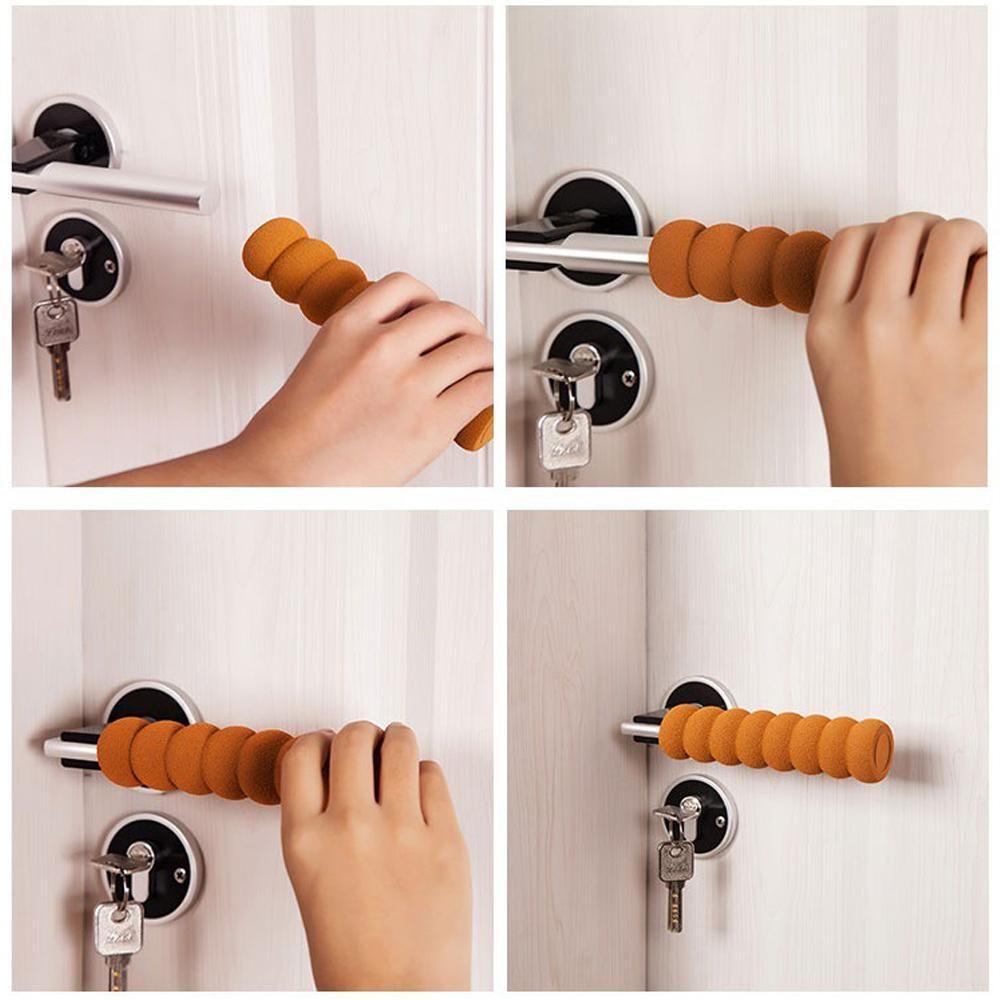 PISTA Set 2 / 5 Miếng Bọc Tay Nắm Cửa Mềm Mại Chống Tĩnh Điện Bảo Vệ An Toàn Cho Bé