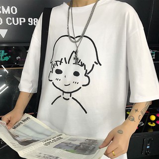 ÁO Đôi thun unisex tay lỡ