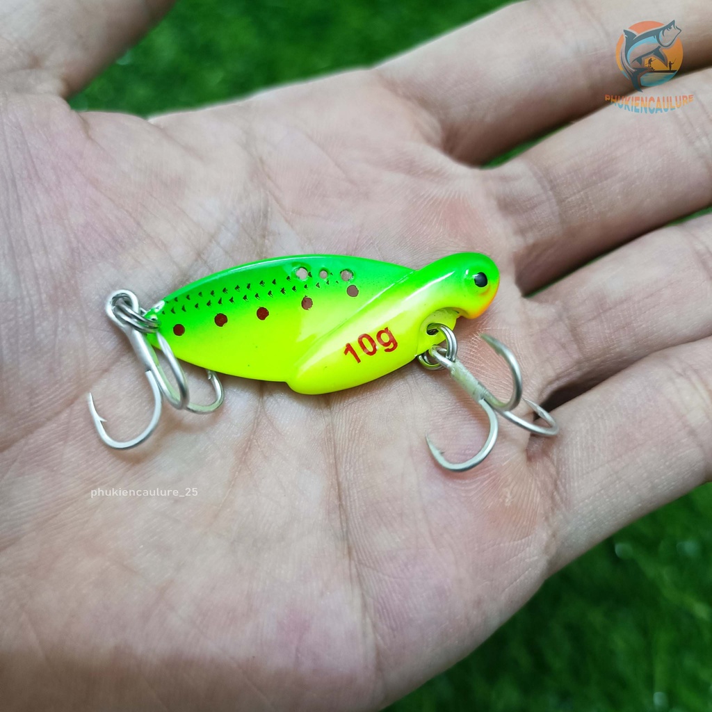 Mồi lure cá sắt orichi,cicada,fishen nặng 10g và 14g lưỡi bkk không rỉ - Mồi câu lure cá sắt siêu nhậy phukiencaulure
