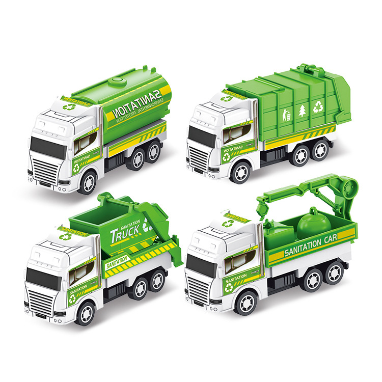 1 Xe Tải Đồ Chơi Mini Bằng Nhựa Màu Ngẫu Nhiên Cho Bé