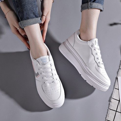 Giày thể thao nữ phong cách Hàn Quốc, Sneakers thoáng khí siêu nhẹ (802)