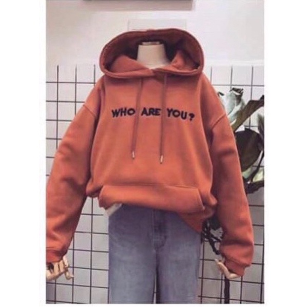 Áo Hoodie nỉ chữ thêu