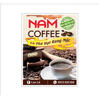 Cà phê rang mộc xay pha phin 500gr đậm đà nguyên chất 100% namcoffe