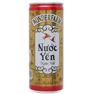 Nước yến ngân nhĩ có đường Wonderfarm 240ml