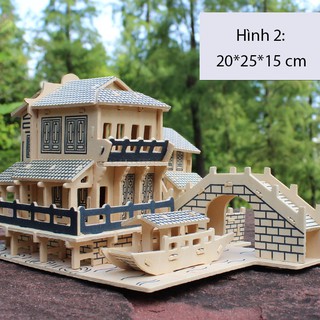 Mô Hình Lắp Ráp Gỗ 3D