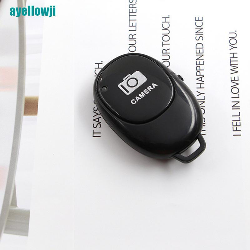 【owj】Wireless Camera Photo Bluetooth Remote Shutter for iPhone IOS Android Cell Phone