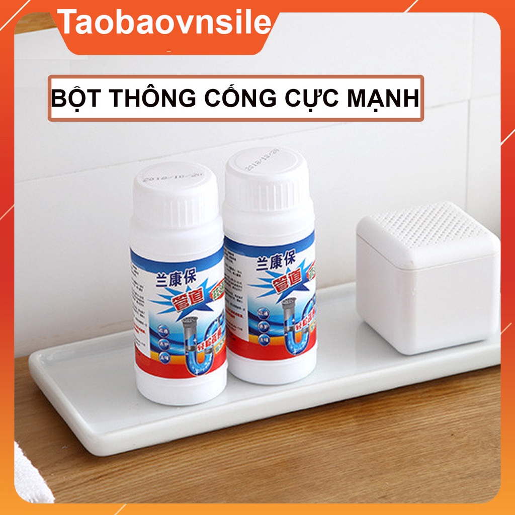 [CỰC MẠNH]5 Lọ Bột Thông Tắc Cống JIANYAN ,Xử Lý Việc Tắc Bồn Cầu,Bồn Rửa Mặt – Dung tích 150ml - MACA COMPANY