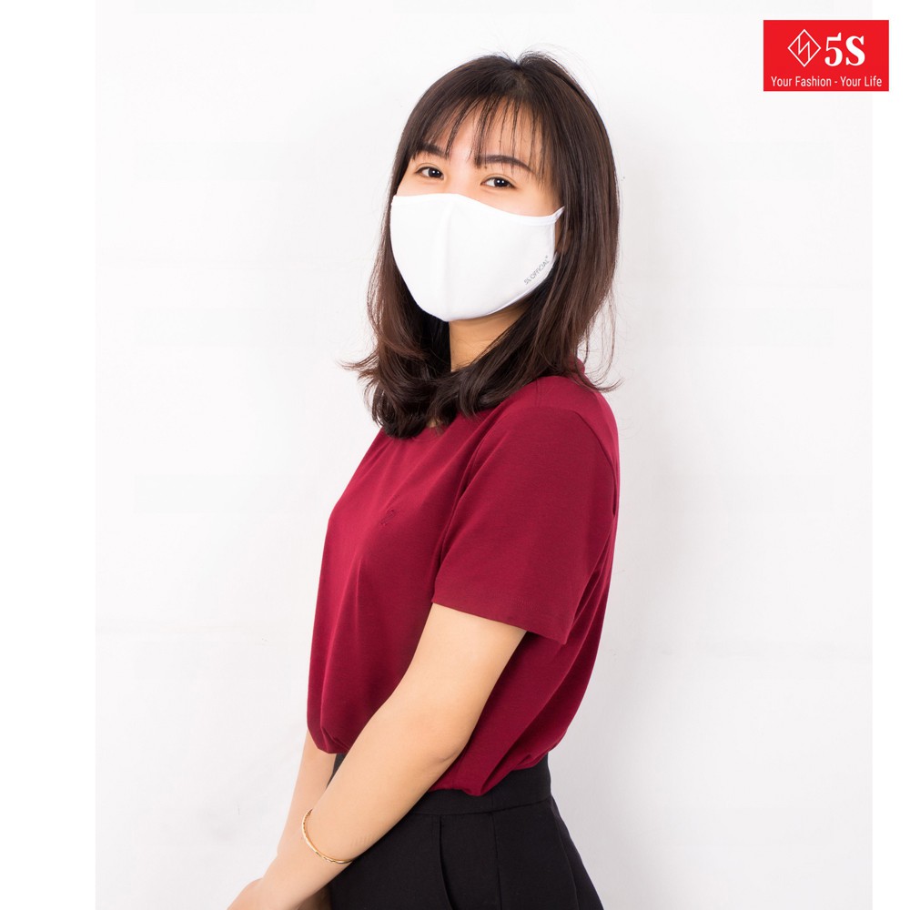 Combo 3 Chiếc Khẩu Trang Vải Cotton 2 Lớp 5S Chính Hãng.