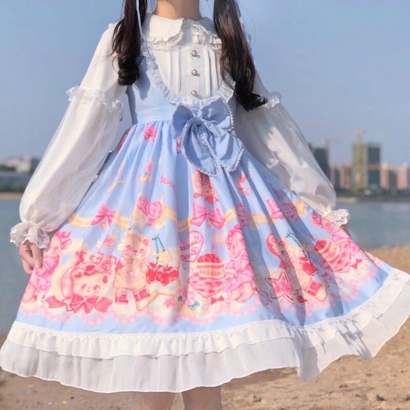 Đầm Hai Dây Lolita