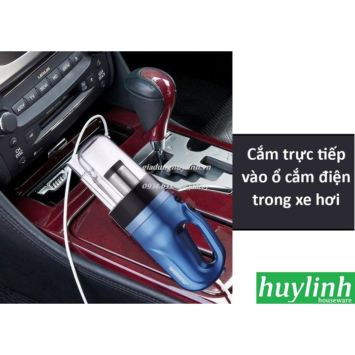 [Mã ELHA22 giảm 6% đơn 300K] Máy hút bụi xe hơi Shimono SVC1016-C - Malaysia