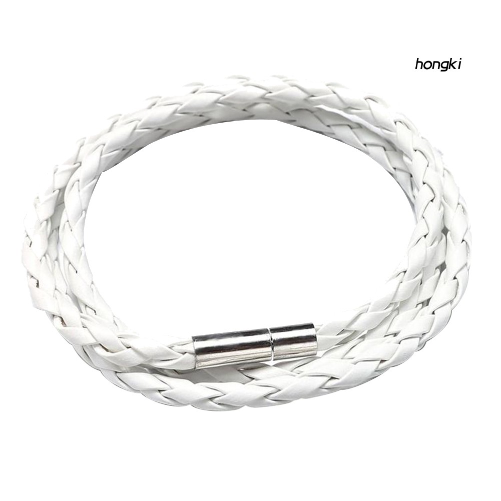 Vòng Tay Da Nhiều Sợi Phong Cách Vintage Cho Nam Và Nữ