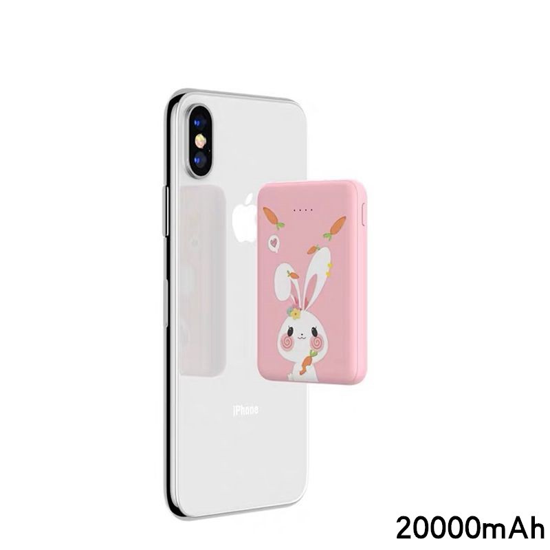 Sạc dự phòng Y26 20000mAh kiểu dáng mini in hình động vật dễ thương