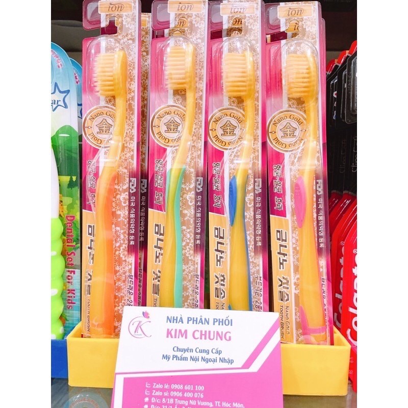Bàn chải đánh răng ION NANO CHARCOAL nhập khẩu chính hãng Hàn Quốc