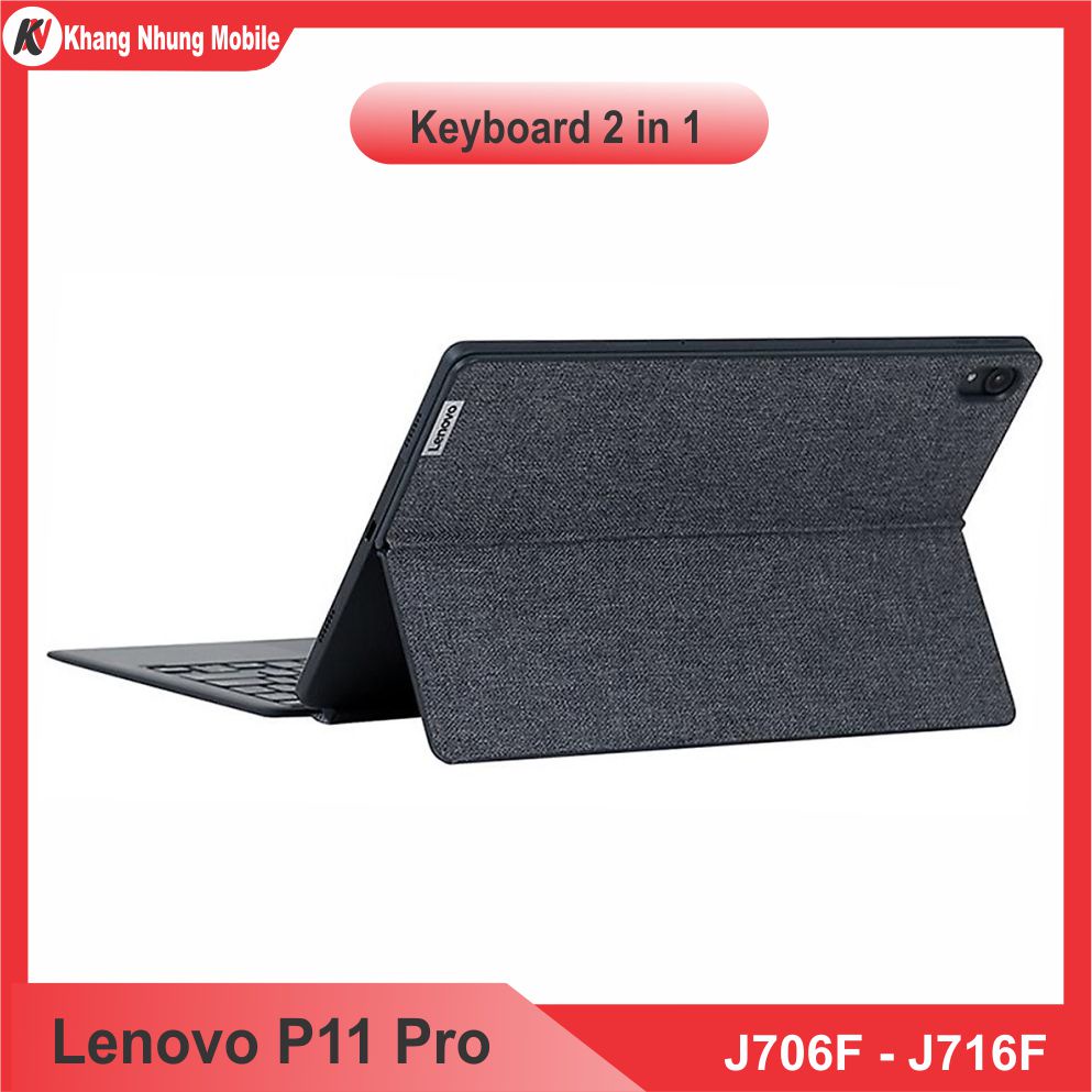 Bút cảm ứng Stylus Pen, keyboard 2 in 1 cho Lenovo Xiaoxin  Pad P11, P11 pro (J606F, 607F, 706F, J716F)-Hàng chính hãng