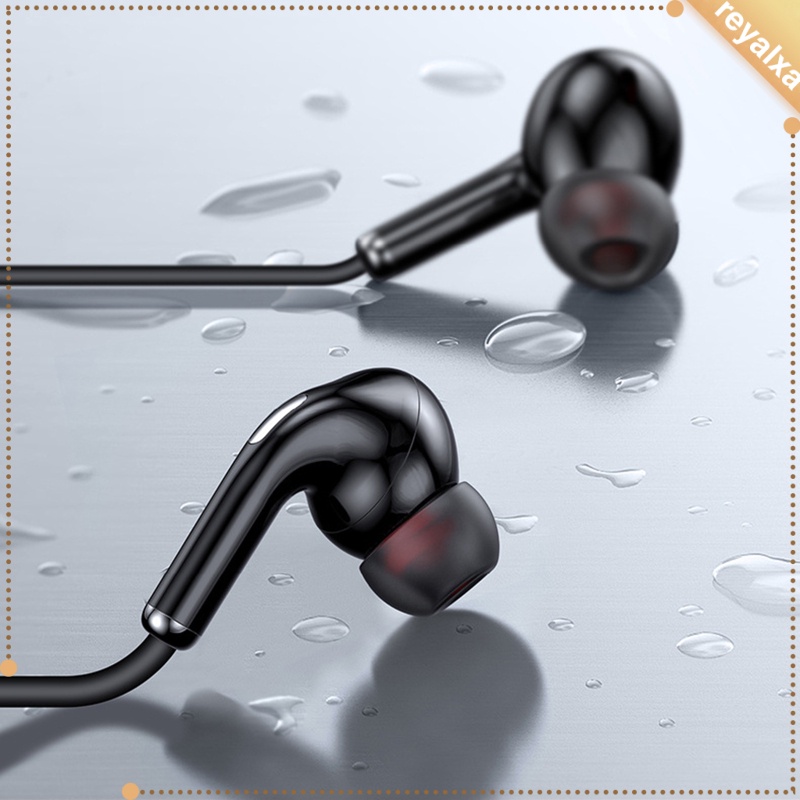 Tai Nghe Bluetooth Đeo Cổ Chống Mồ Hôi Có Mic Hỗ Trợ Luyện Tập Thể Thao