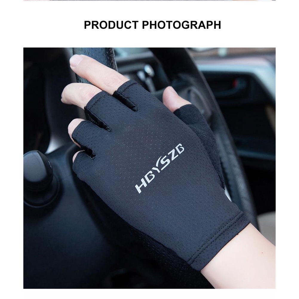 Hàng Có Sẵn Găng Tay Đạp Xe Găng Tay Nửa Ngón Chống Trượt Silicon Lưới Hình Bướm Thể Thao Ngoài Trời Cho Nam Và Nữ Elle