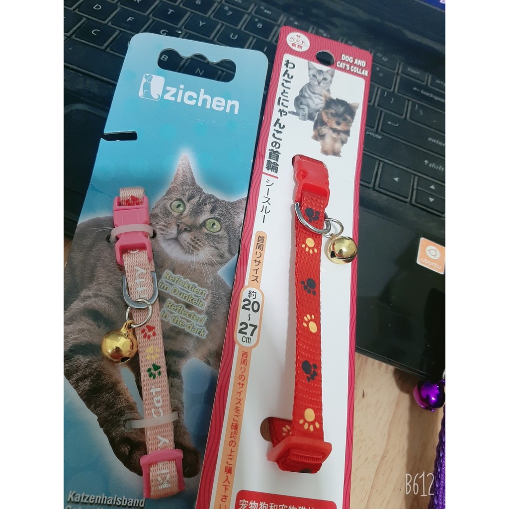 Vòng cổ chó mèo có chuông Zichchi