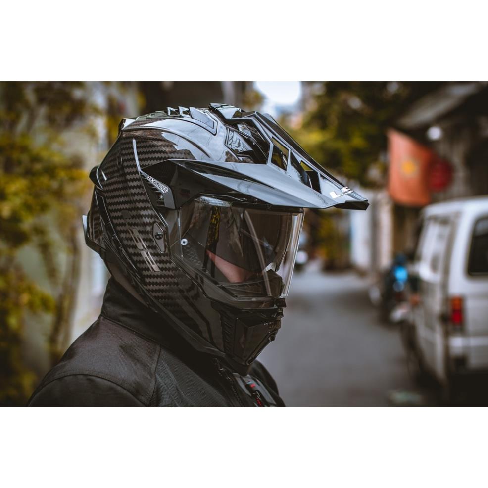 MŨ DUAL SPORT LS2 MX701 C EXPLORER - VIETNAM STORE