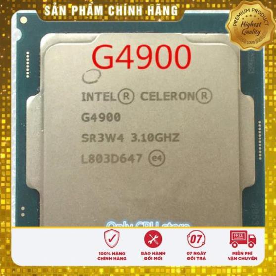 (giá khai trương) CPU Intel Celeron G4900 3.1GHz socket 1151-v2