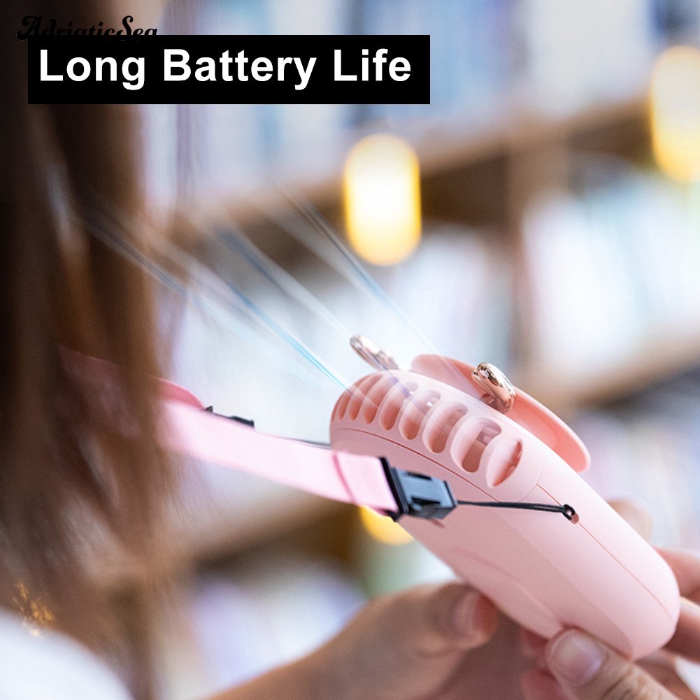 Quạt USB mini đeo cổ tiện lợi | BigBuy360 - bigbuy360.vn