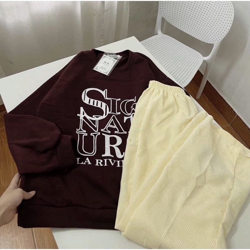 Set thu đông Signatures nỉ ngoại | BigBuy360 - bigbuy360.vn