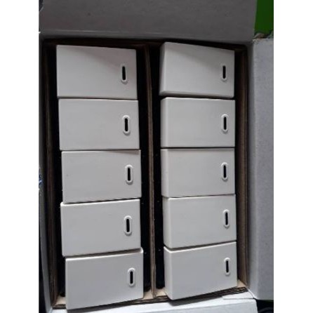 10 Hạt công tắc điện 1 chiều, 2 chiều, hạt đèn Wide Panasonic