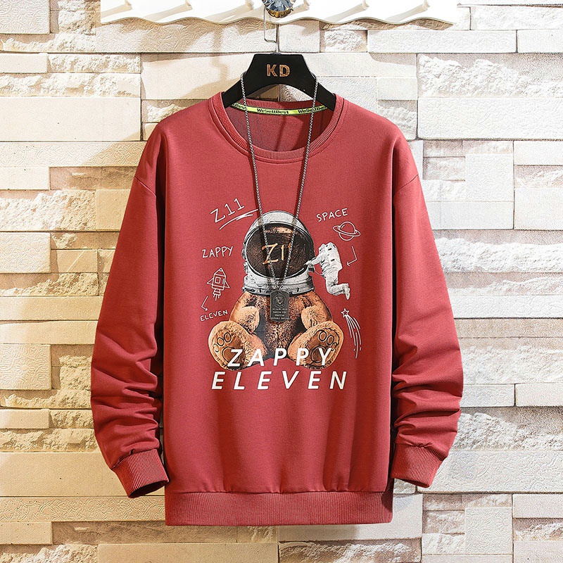 [Mẫu Mới] Áo Nỉ Cotton Dài Tay Nam Nữ Cổ Tròn Unisex Form Rộng Bo Gấu Phối Chữ ELEVEN Thời Trang Zenkonu TOP NAM 1000207 | BigBuy360 - bigbuy360.vn