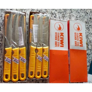 {sỉ} 12 Cái Dao Thái Lan KIWI cán mũi tròn 512