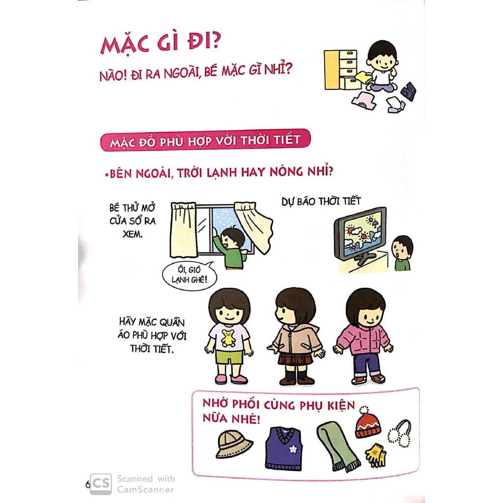 Sách - Cẩm Nang Sinh Hoạt Bằng Tranh Cho Bé Tập 3: Kĩ Năng Đi Ra Ngoài