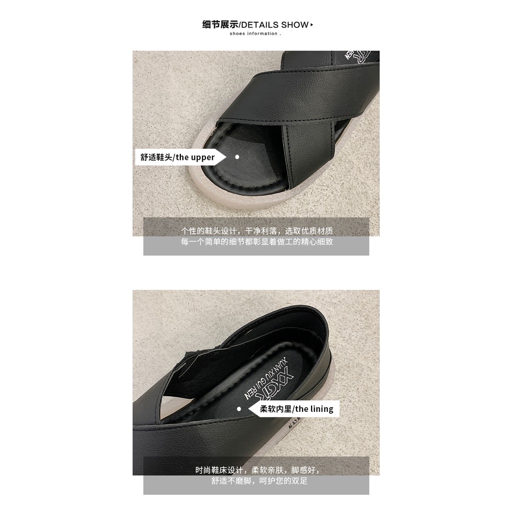 Dép Sandal Đế Bằng Chống Trượt Cho Phụ Nữ Mang Thai | BigBuy360 - bigbuy360.vn