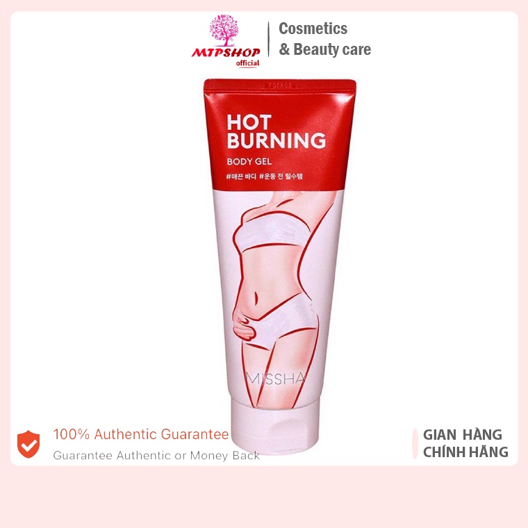 Gel Tan Mỡ Bụng Missha Hot Burning Body Gel