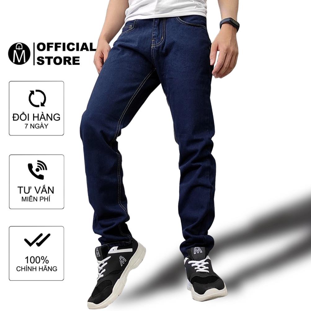 Quần jean nam ống suông Q61 (Xanh) MĐ !