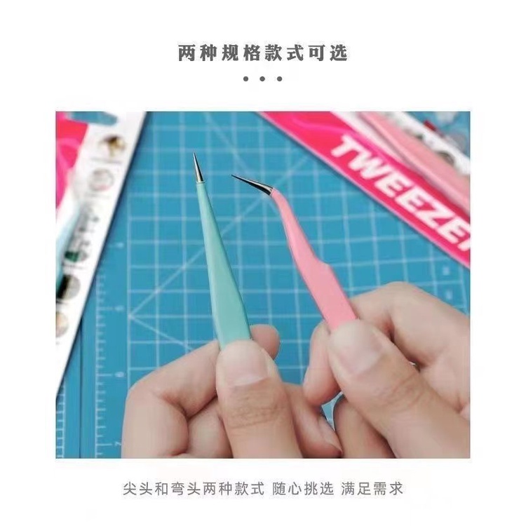 Nhíp Gắp Sổ Tay Bằng Thép Không Gỉ Màu Sắc Ngọt Ngào