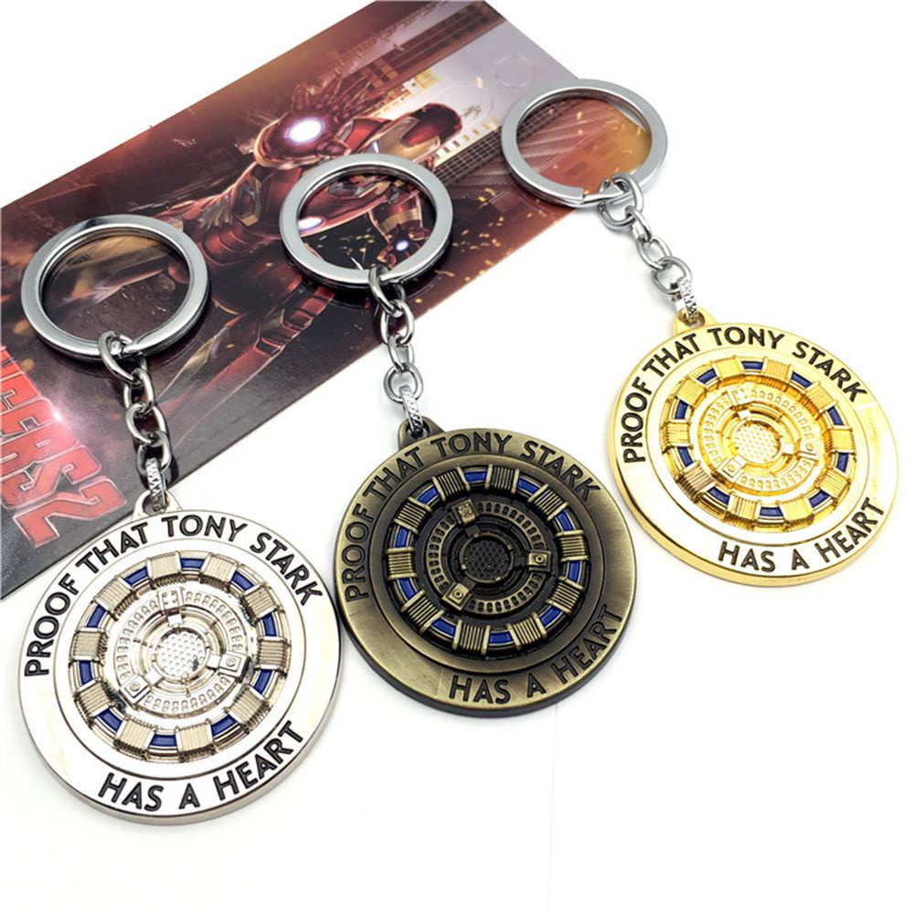 Móc khóa hình siêu anh hùng Marvel Avengers Iron Man Tony Stark VANES1