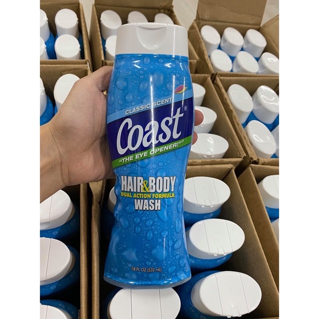 Dầu Gội Và Sữa Tắm Coast - 532ml