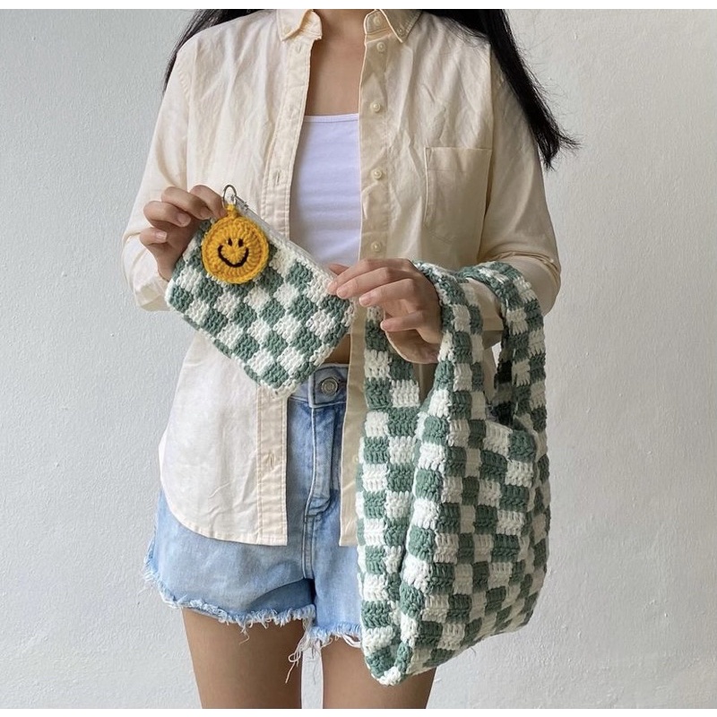 CHECKERED BAG 2 QUAI THỜI TRANG