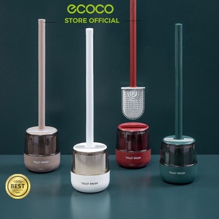 Cọ bồn cầu silicon, cọ nhà vệ sinh dính tường thông minh cao cấp sang trọng bền đẹp, tặng kèm miếng dán tường