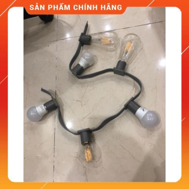 BỘ DÂY ĐUI ĐÈN NGOÀI TRỜI 1M-6  ĐUI Trang Trí biển Quảng Cáo (không bao gồm bóng đèn)