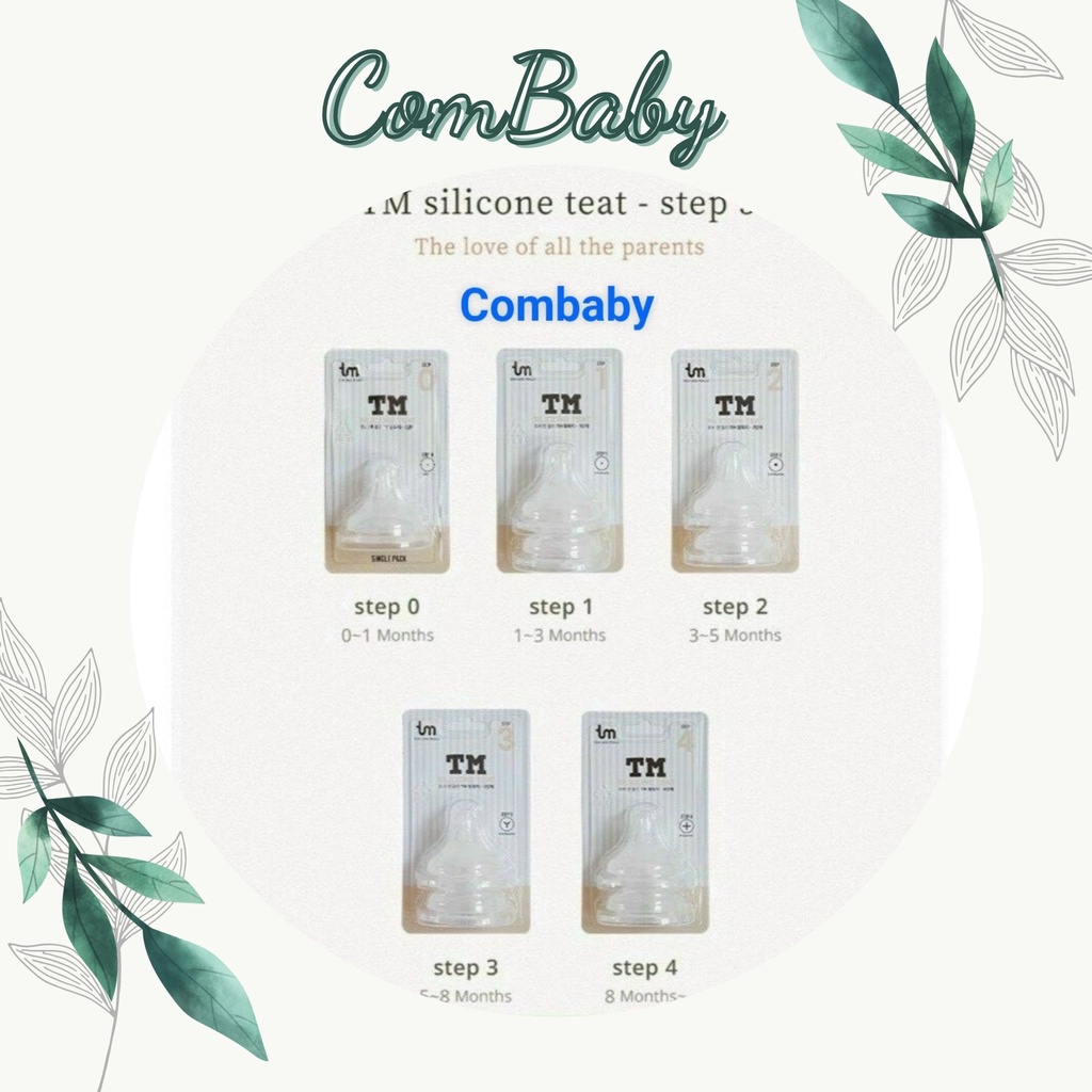 Núm bình Thỏ Tovi Moly Hàn Quốc nắp be vani 180ml 280ml