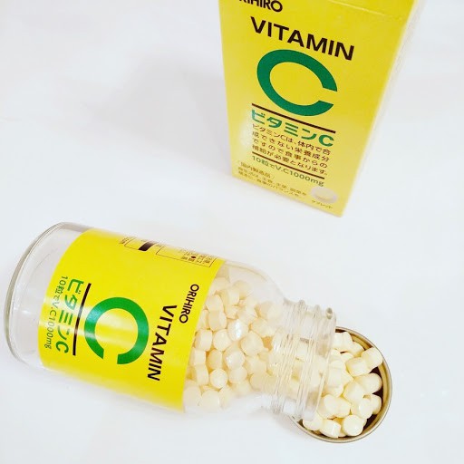 [Hỏa Tốc HN] Viên uống bổ sung Vitamin C Orihiro 300 viên nội địa Nhật Bản
