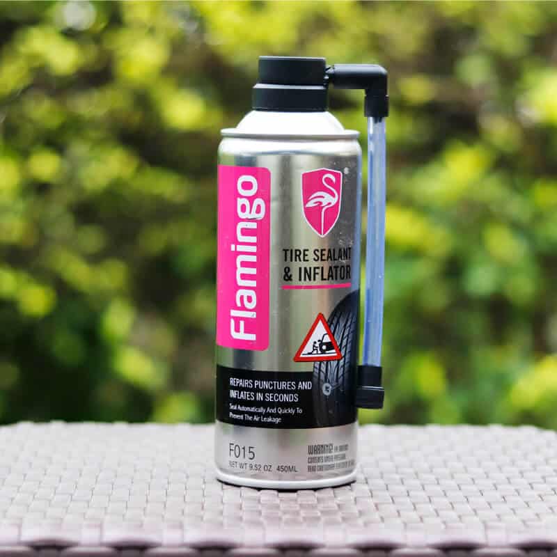 Bình vá lốp khẩn cấp Flamingo F015 450ml - Hãng Phân Phối Chính Thức