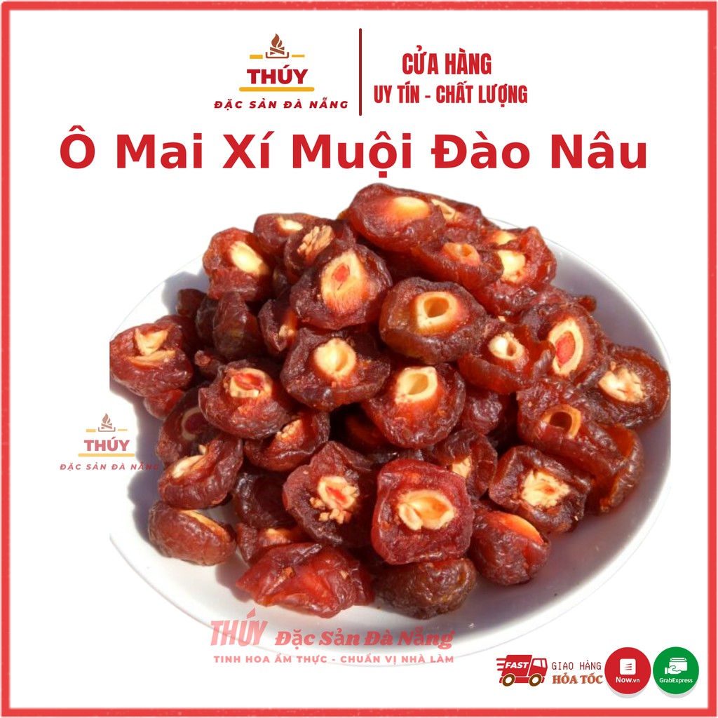 omai xí muội đào nâu bổ vị chua chua ngọt ngọt dễ ăn