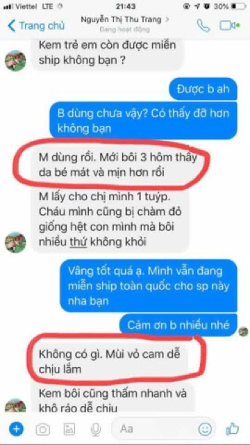 Kem dưỡng da trẻ em Cầu bình an ( trị hăm, chàm)