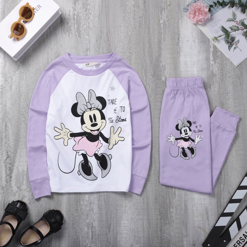 ❤️❤️ Giá siêu rẻ ❌ Bộ dài tay bé gái cotton xuất size đại 18-42kg
