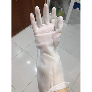 Găng tay rửa chén bát cao su